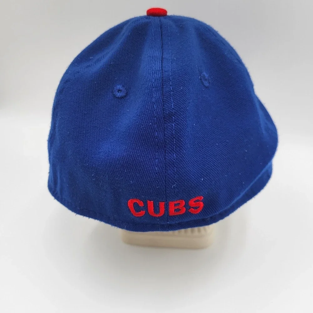 Vintage Chicago Cubs Hat Cap Embroidered Sze S-M  NEW ERA 39THIRTY
